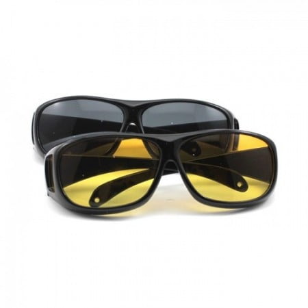 images Ochelari de condus HD VISION de zi si de noapte - set 2 bucati