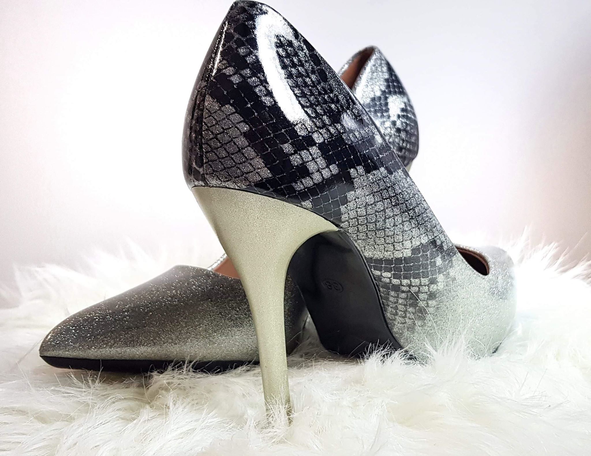PANTOFI GLITTER DAMA